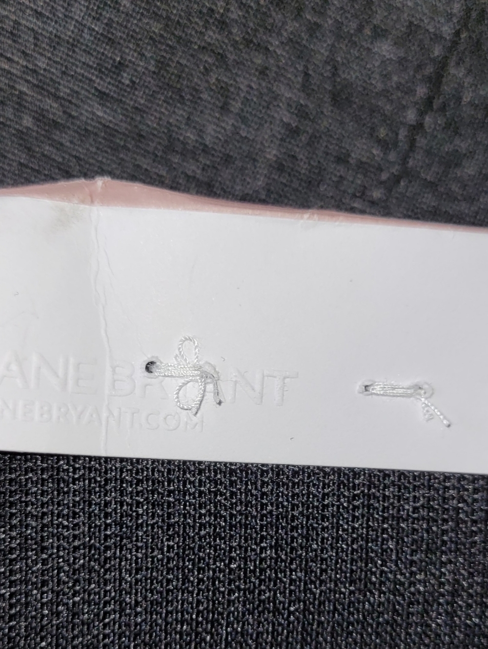 NWT - Lane Bryant, Grey & Black Leggings. Size 28. - Picture 5 of 8